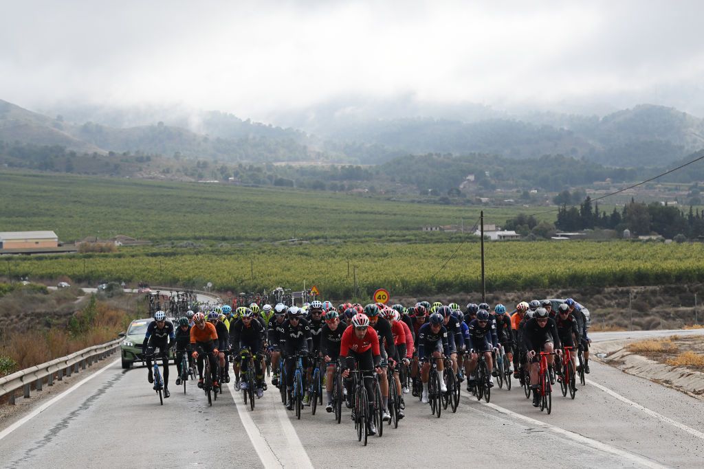 The rain in Spain fell mainly on the Vuelta Ciclista Murcia