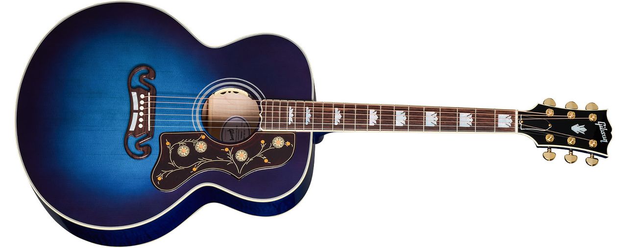 Gibson SJ-200 Blueberry Burst