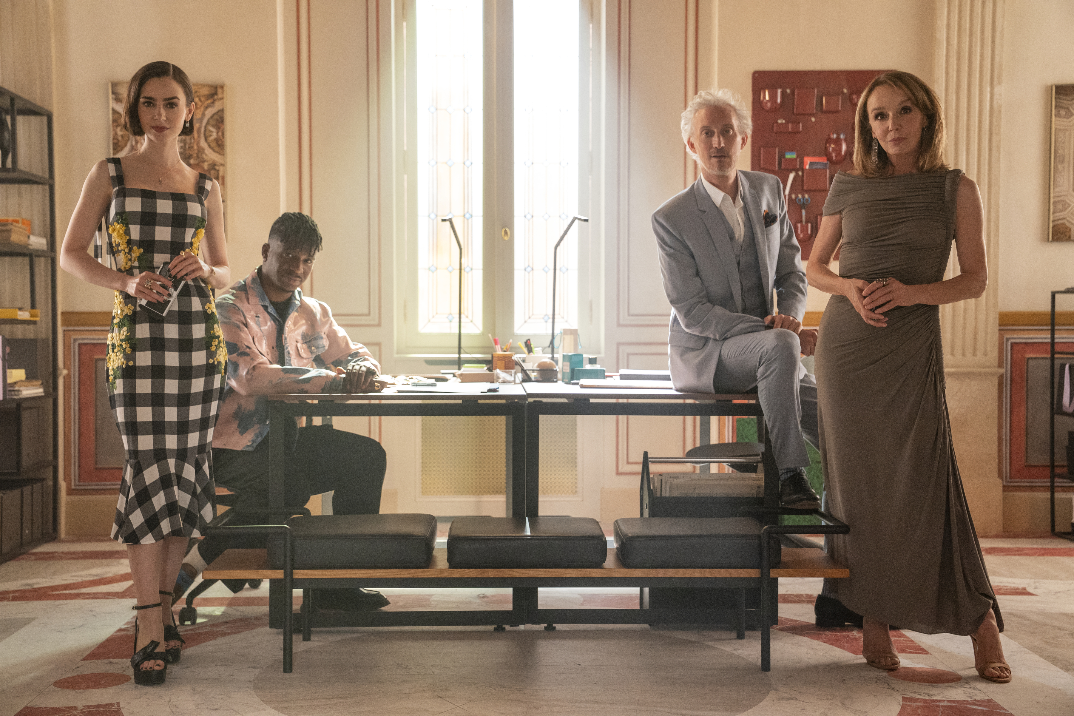 A still from Emily in Paris season 5