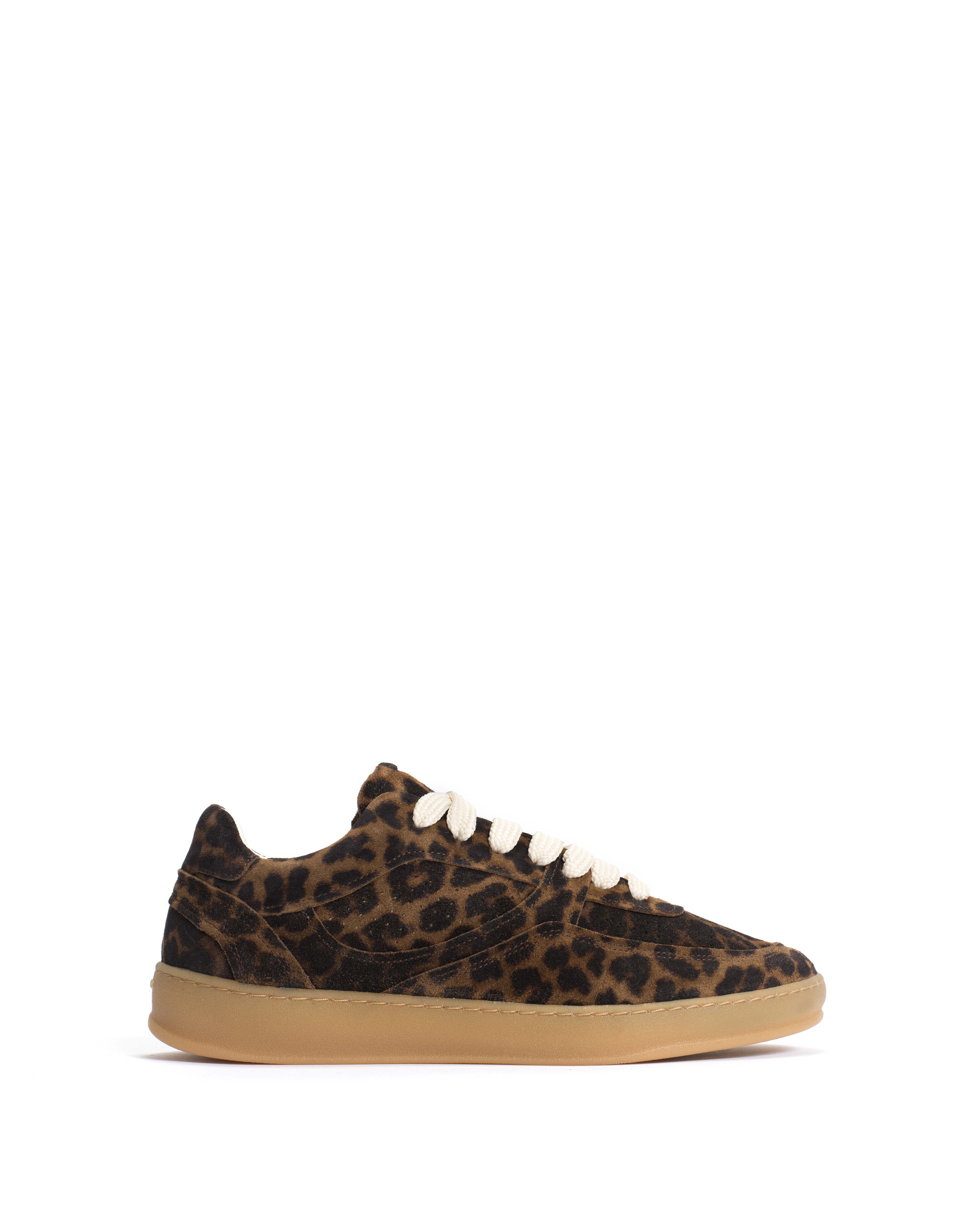Advanced Calf Suede Print Leopard