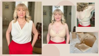 Julie Player wearing John Lewis Sofia bra