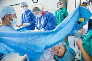 C-section surgery