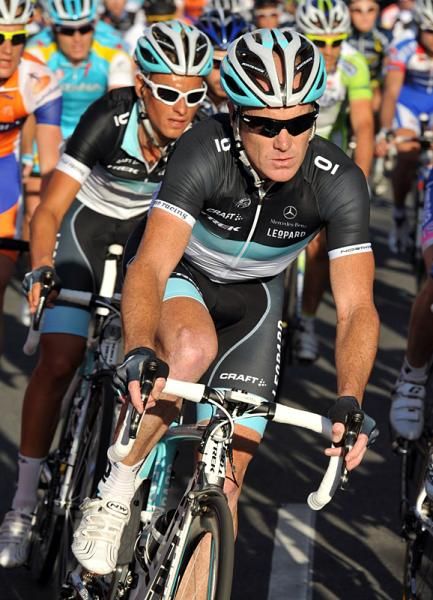 Stuart O'Grady made his first appearance with Leopard Trek