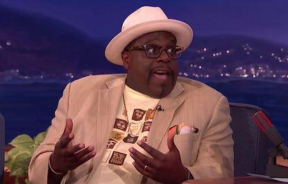 Cedric the Entertainer would not let Stevie Wonder drive his Tesla