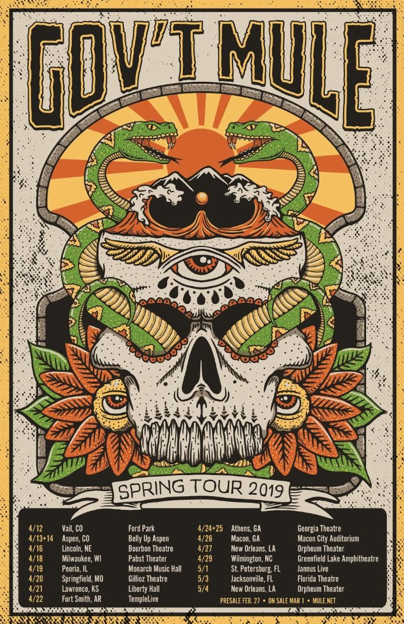 Gov’t Mule Detail Spring U.S. Tour Dates Guitar World