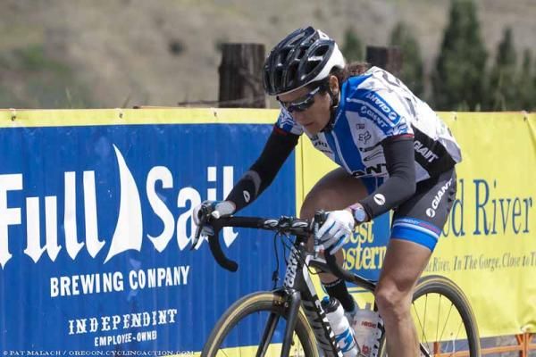 Kelli Emmett finished third on the stage