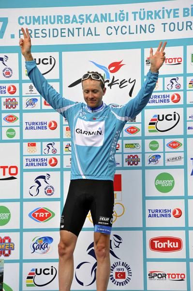 Thomas Peterson (Garmin - Cervelo) is the new leader at the Tour of Turkey.