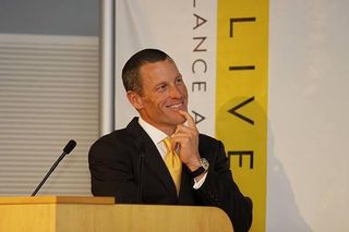 Lance Armstrong, 37, a day after racing in the Cancer Council Classic
