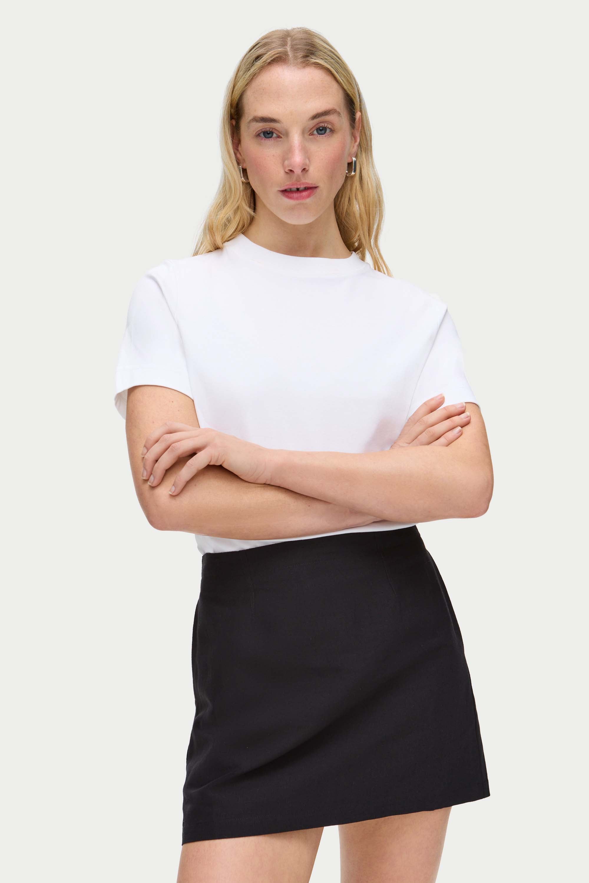 Hadley Linen Mini Skirt