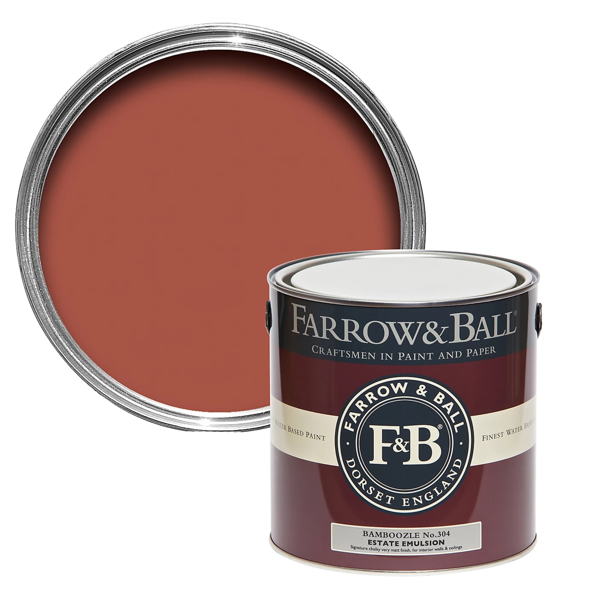 Farrow &amp;amp; Ball Estate Bamboozle No.304 Matt Emulsion paint, 2.5L