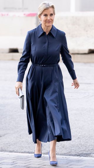 Sophie, Duchess of Edinburgh, visits The London College of Fashion
