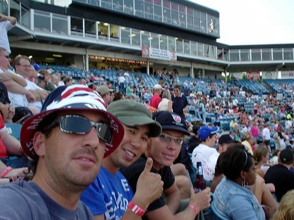 A day at the baseball.