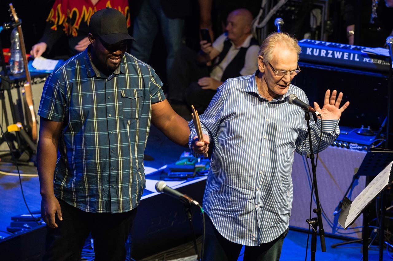 Ginger Baker and Ghanaian drummer Abass Dodoo