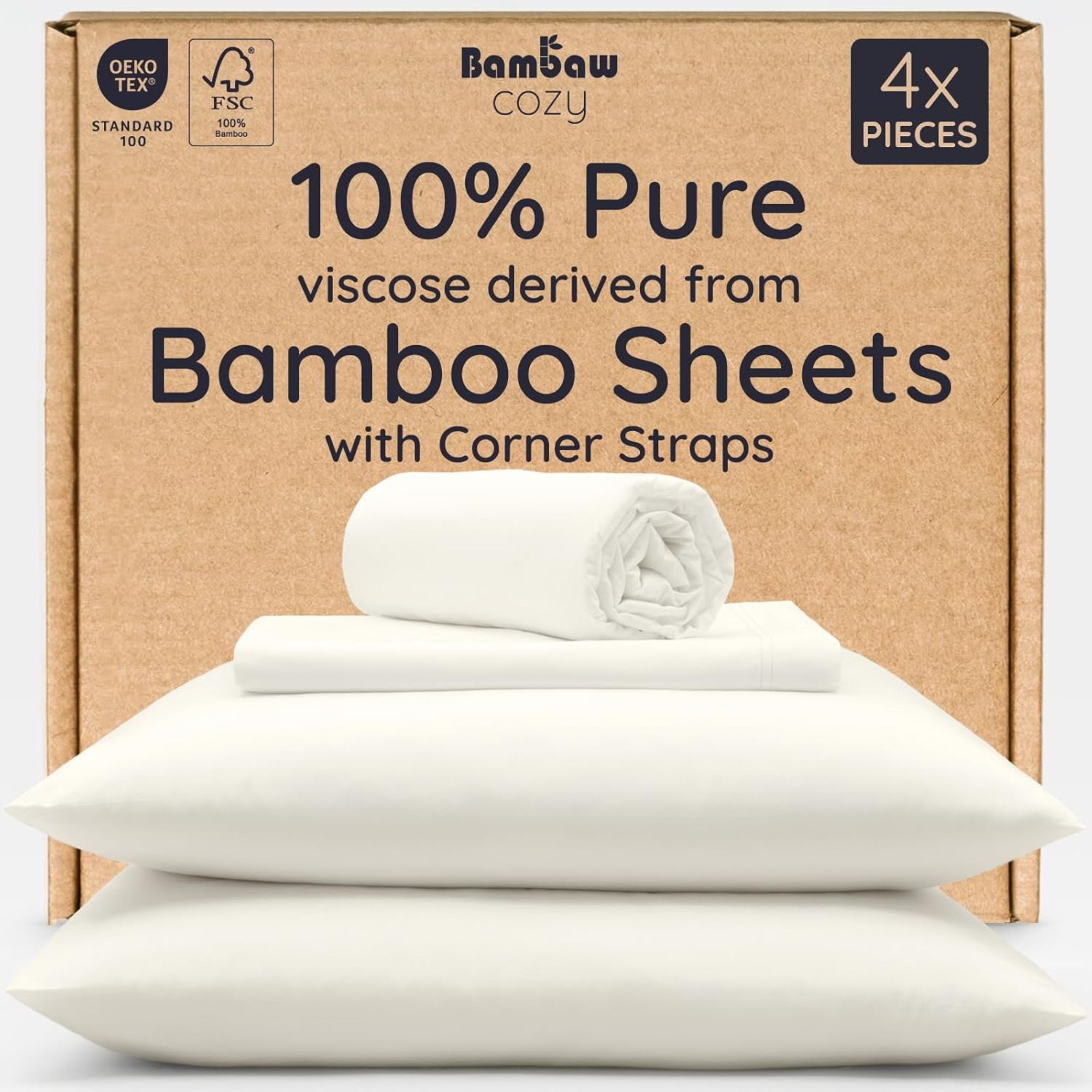 Bambaw 100% Viscose Derived from Bamboo Sheets