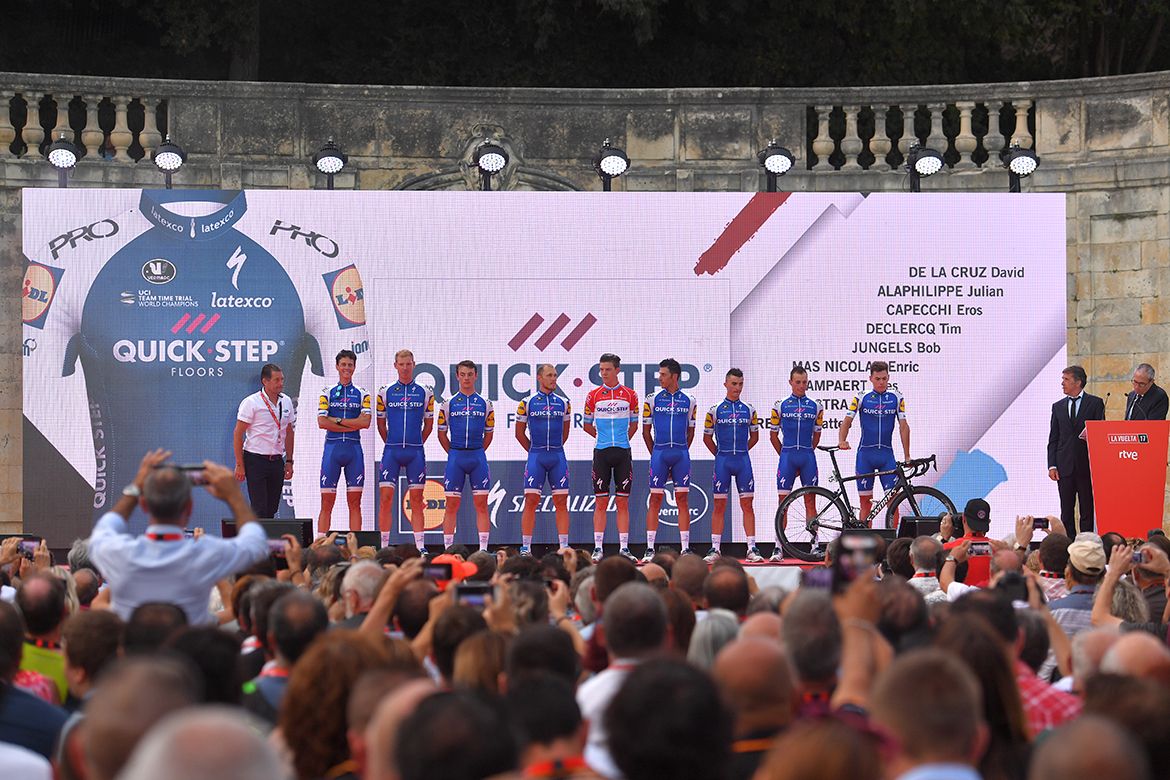 The Quick-Step Floors team has plenty of options