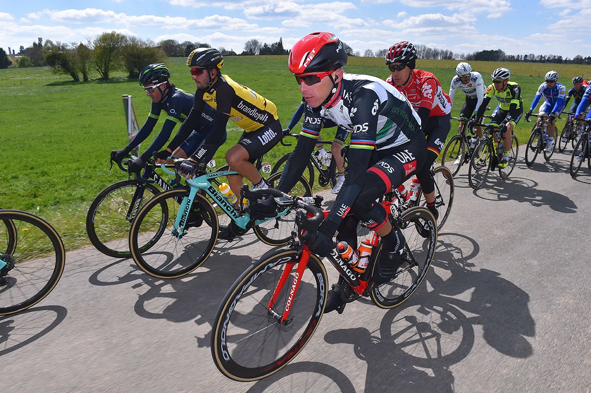 Rui Costa at La Fl&egrave;che Wallonne