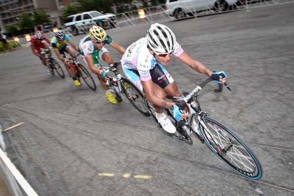 Another break tries to get off the front of the mens field.