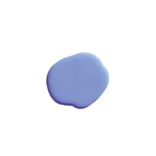 blue paint sample dollop