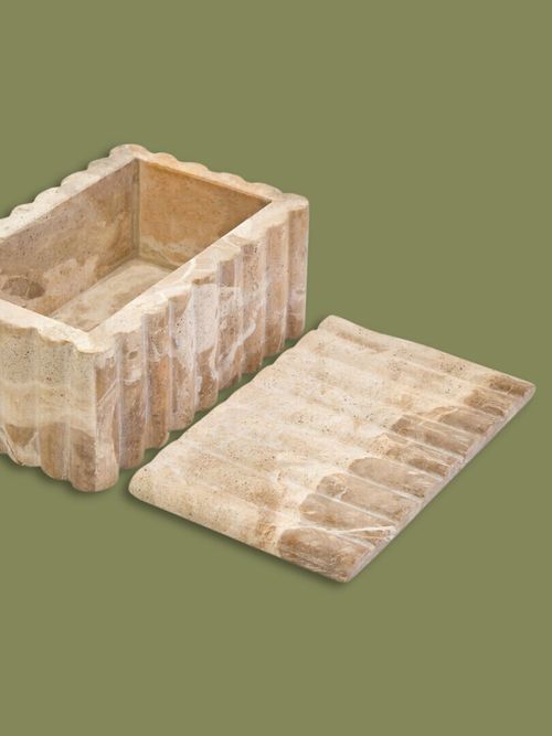Rectanguar Decorative Marble Box