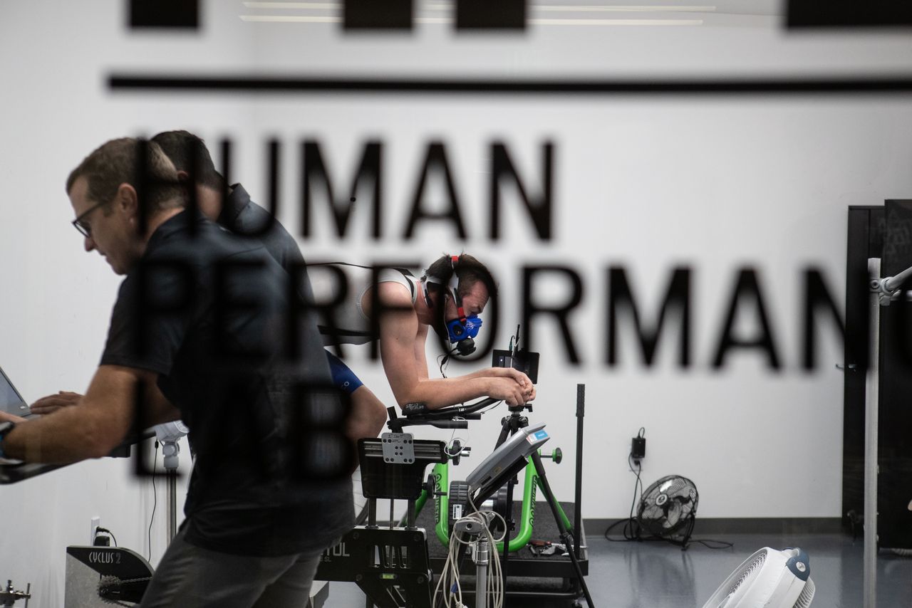 Analysing the riders' physiological scores