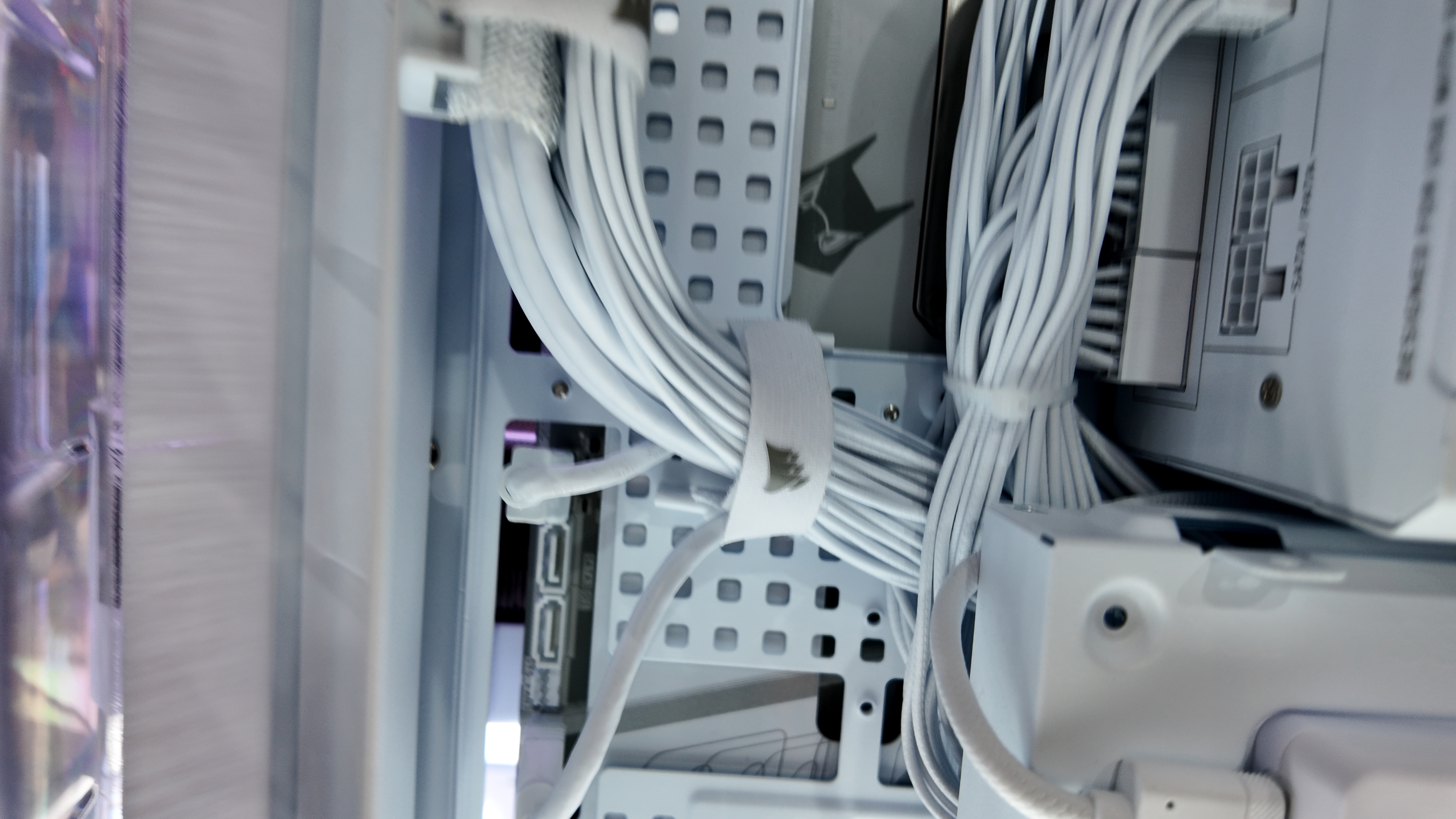 A Corsair Air 5400 PC case at Computex 2025.