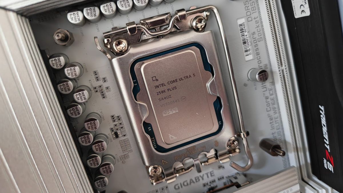 The branding of the Intel Core Ultra 5 250K Plus