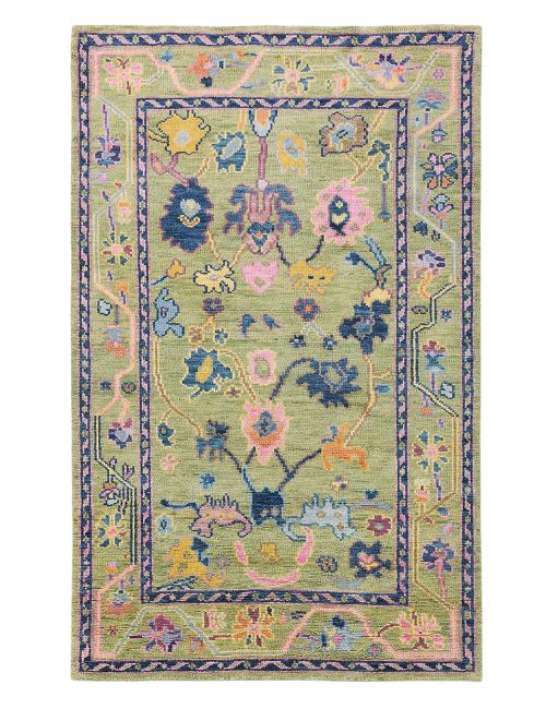 Gwen Hand-Knotted Wool Persian-Inspired Rug