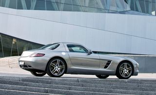 An SLS might not be the choice of the committed aesthete, but no-one could deny its skewed but seductive blend of power, eccentricity and function