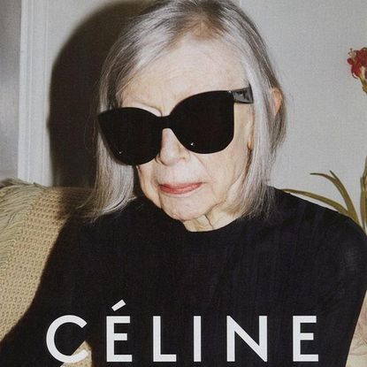 Joan Didion stars in C&eacute;line's new campaign