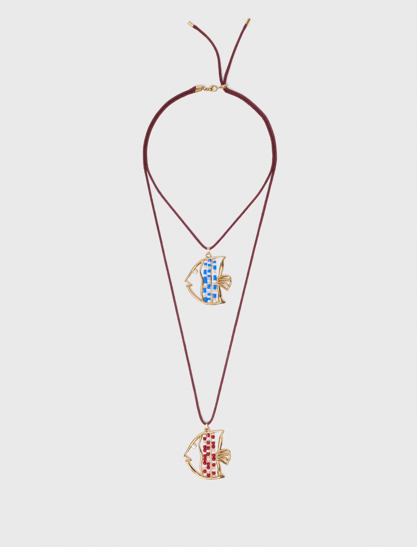 Double Fish Necklace