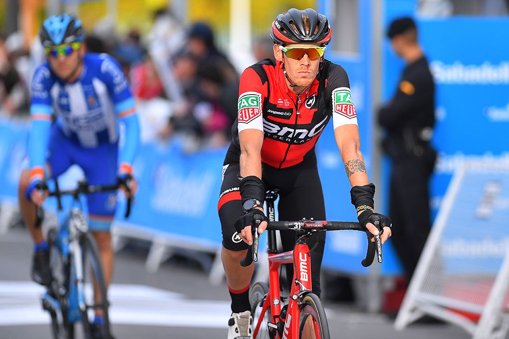 Alessandro de Marchi finishes stage 4 in Valencia