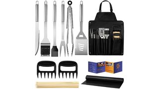 Veken stainless steel BBQ tools set