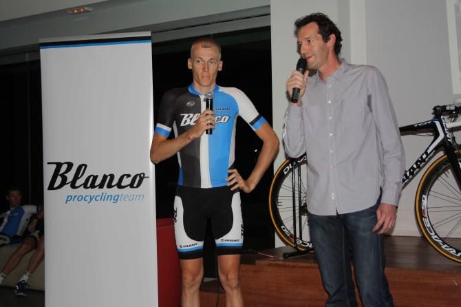 Robert Gesink in Fuerteventura.