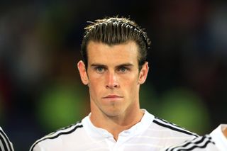 Gareth Bale of Real Madrid, 2014 UEFA Super Cup