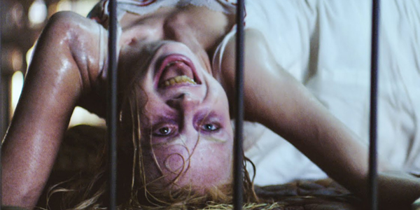 Kirby Johnson as Hannah Grace possessed in The Possession of Hannah Grace