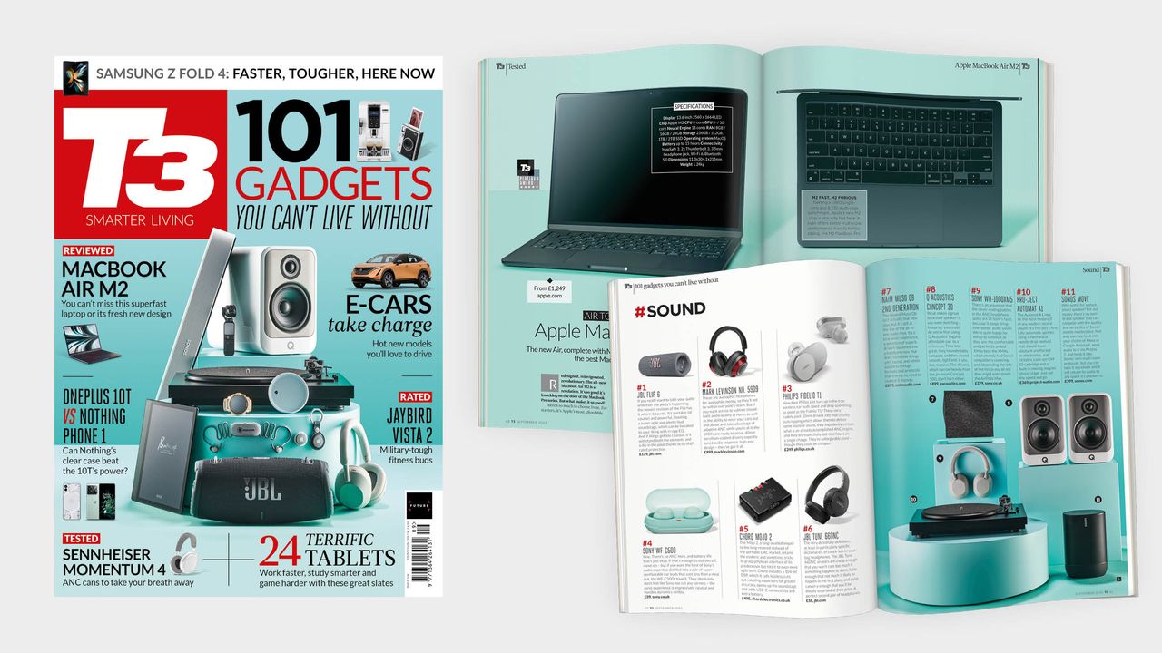 The cover of T3 338 featuring the coverline &#039;101 gadgets you can&#039;t live without&#039;.