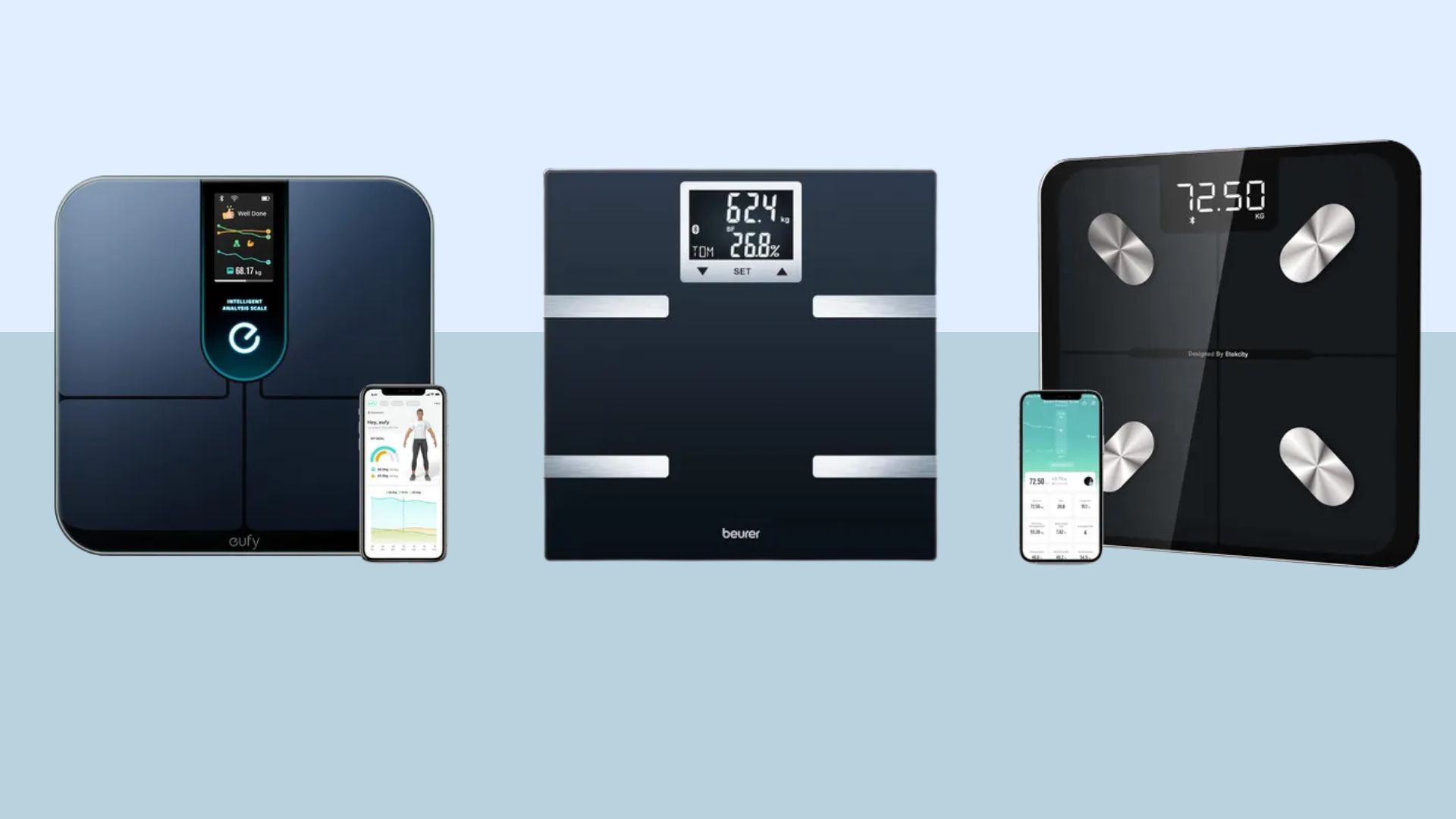 A selection of the best smart scales, tried and tested for 2026 by a health writer