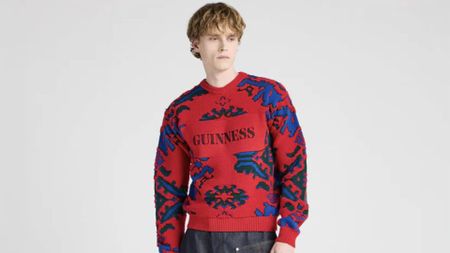 A photo of a Guinness jumper.