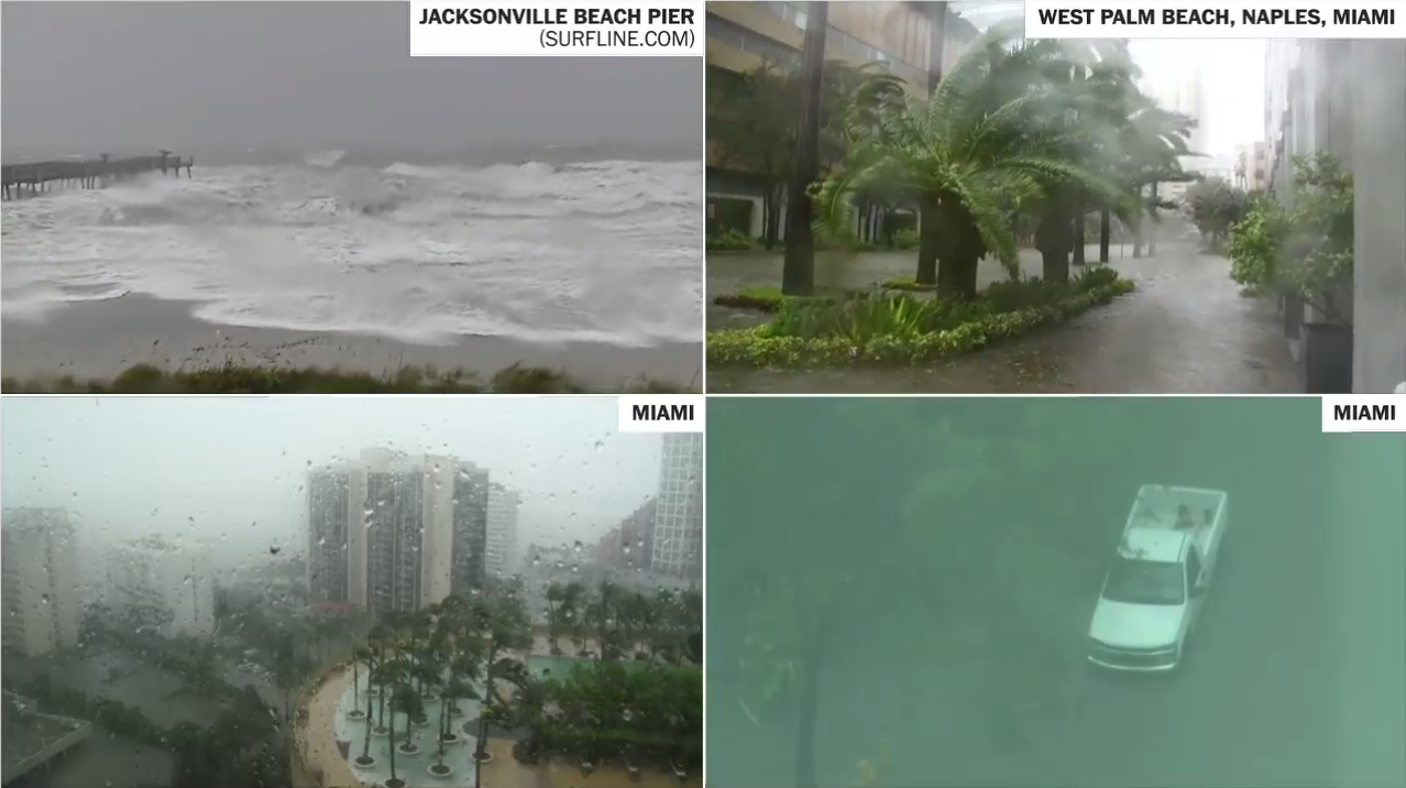 The Washington Post&amp;#039;s Hurricane Irma live stream