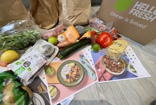 HelloFresh recipe box