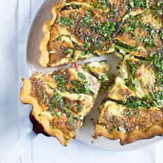 Asparagus and Ham Tart