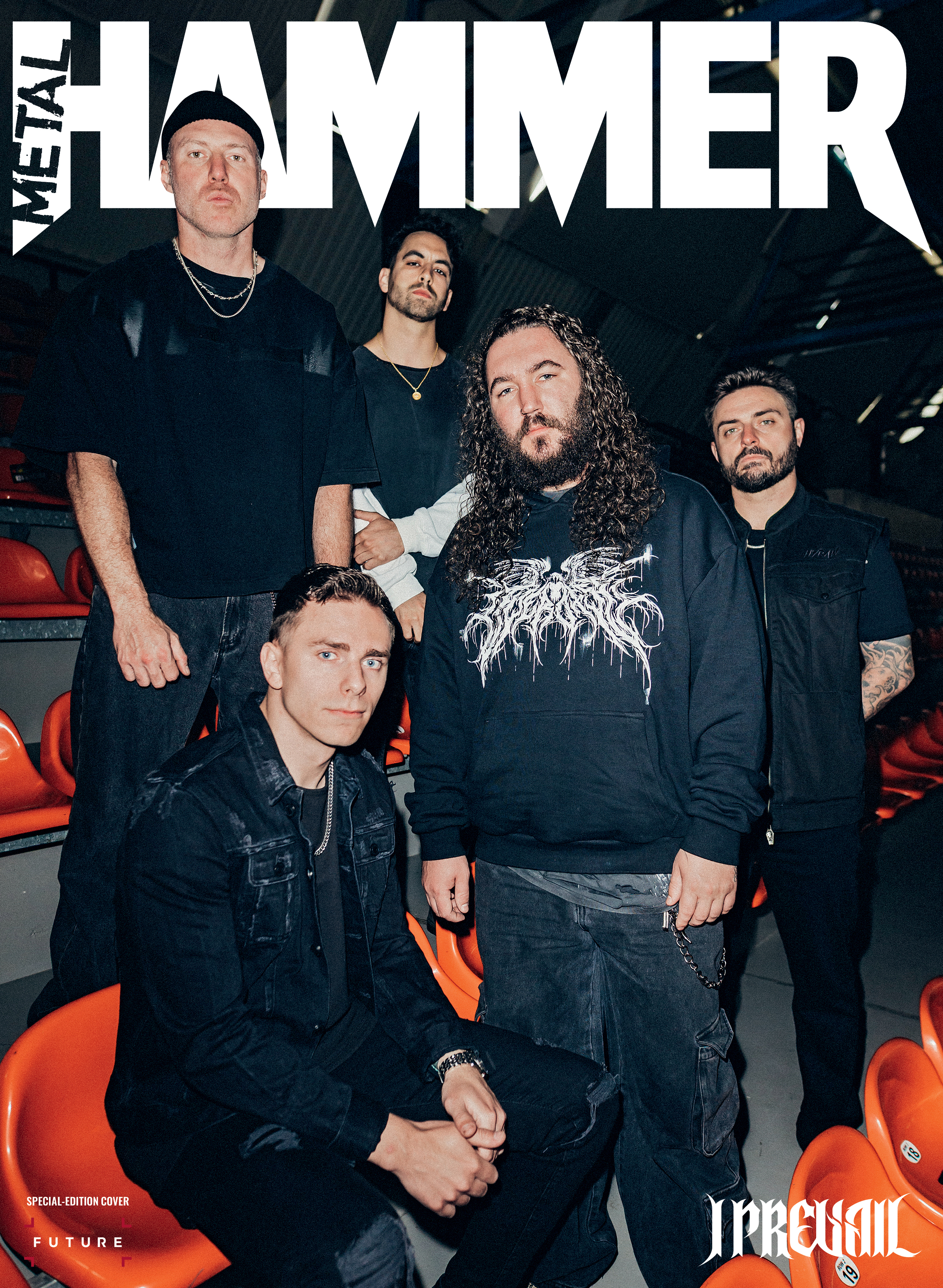 I Prevail on the cover of Metal Hammer