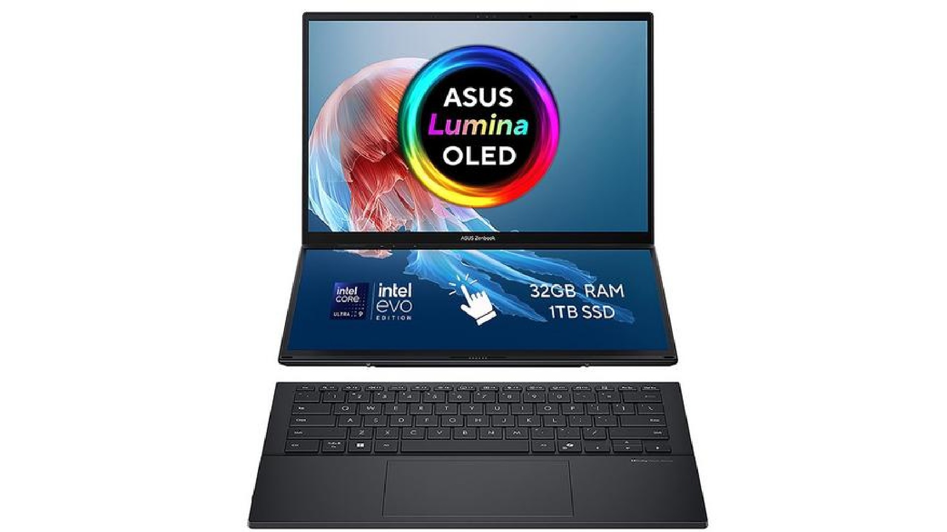Product shot of ASUS Zenbook Duo (2026)