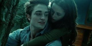 Robert Pattinson and Kristen Stewart in Twilight