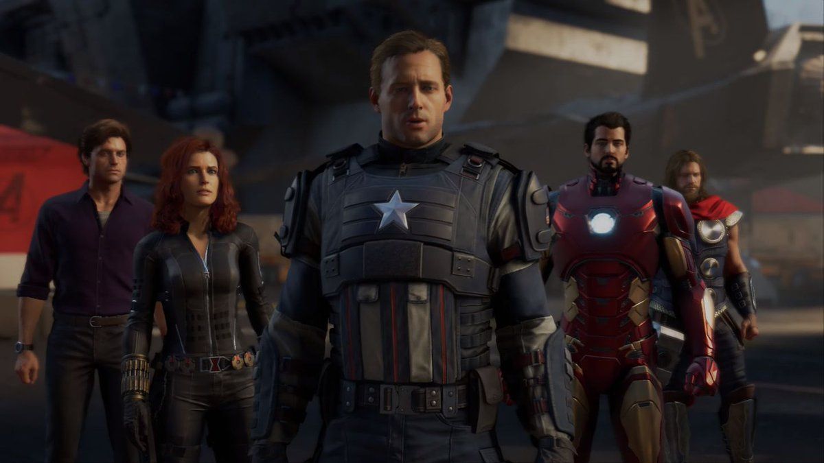 Marvel&#039;s Avengers team