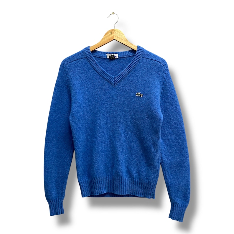 Vintage 90's Izod Lacoste Blank Knitwear Sweatshirt Small Izod Lacoste Crewneck Izod Lacoste Sweater Pullover Patches Logo Lacoste Jumper