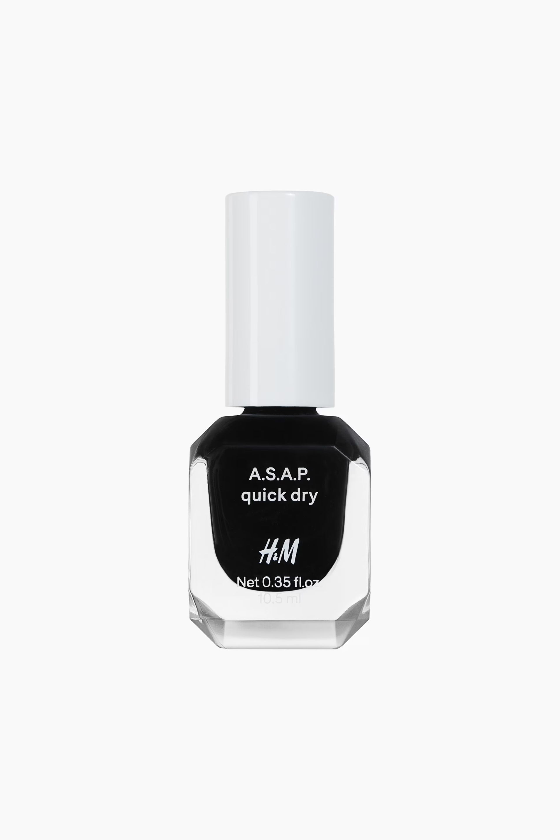 H&M, A.S.A.P. Quick Dry Nail Polish in Black Hole