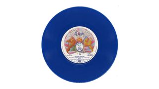 Valuable vinyl records: Bohemian Rhapsody/I'm In Love With My Car by Queen on blue vinyl