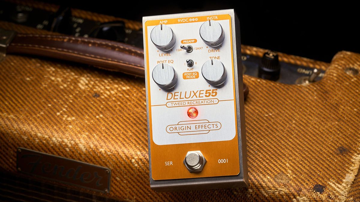 “Nails the personality of one of history’s quirkiest combos”: Origin Effects’ Deluxe 55 pedal repurposes the tones of the Fender amp beloved by Neil Young, Mike Campbell, and The Eagles