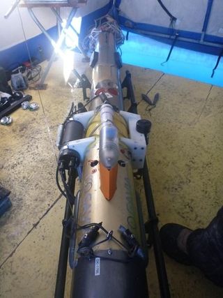 Researchers are using these torpedo-shaped drones to map sea ice algae in the Antarctic.